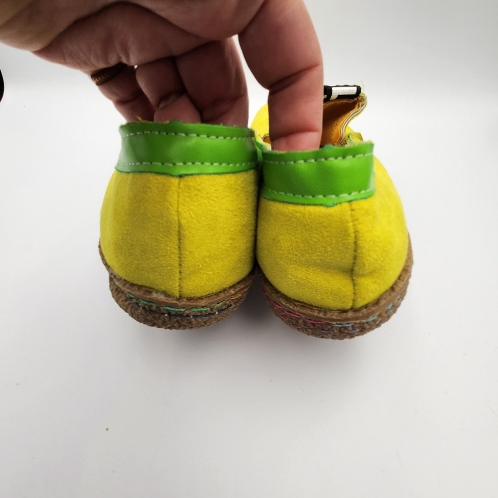 Ovelo slip on shoes/ yellow & green - Picture 11 of 11